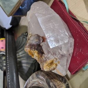 Rare Double terminated fire diamond